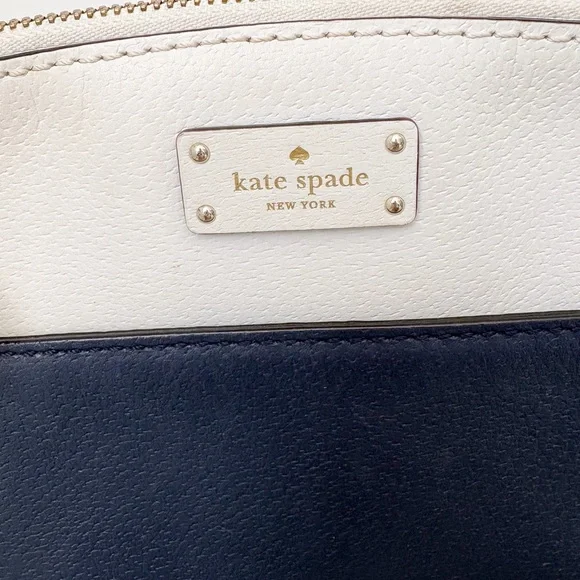 Kate Spade Grove Street Millie - Navy and White Crossbody Bag - Picture 3 of 13